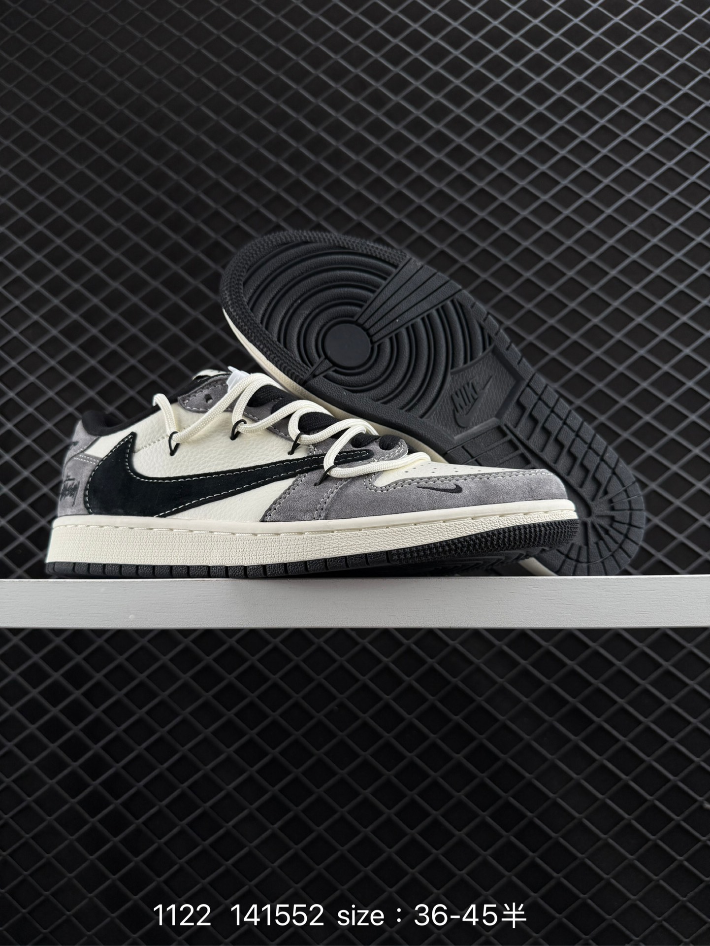 Travis Scott x Air Jordan 1 ” Reverse Mocha “